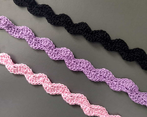 Wavy choker