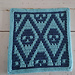 Dishcloth Skulls pattern