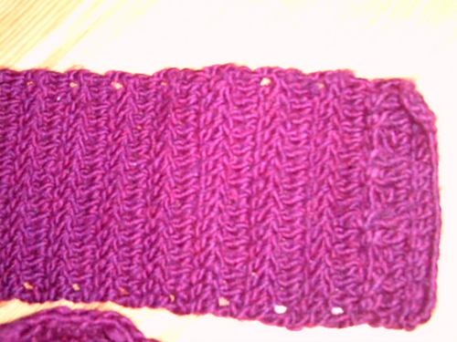 Soft rippled scarf and ear wrap photo 3
