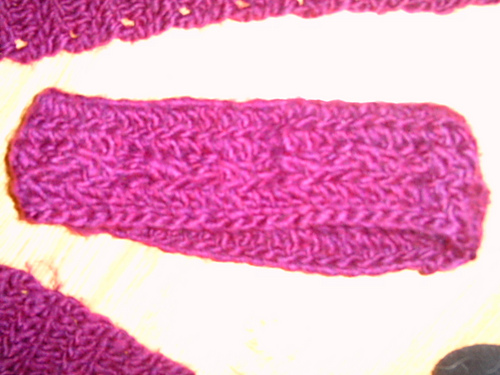 Soft rippled scarf and ear wrap photo 4
