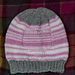 Binary Love Heart Hat pattern 