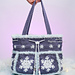 Snowflake Drawstring Bag pattern 