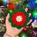 Posh Poinsettia pattern 