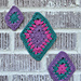 Radiant Rhombus pattern