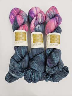 Aurora colorway - inspired by the Northern Lights