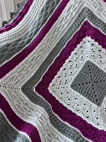 Create Textured & Stitch Combination Blanket