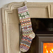 Reindeer Christmas Stocking pattern 