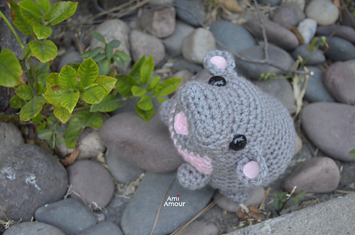 Baby Hippo Moo Deng - Ami Amour