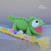 Chameleon Pascal Amigurumi pattern 