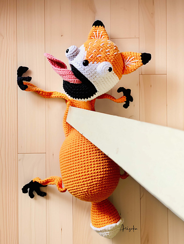 Ravelry: Fox DOOR STOPPER pattern by AmiSuka Malaysia