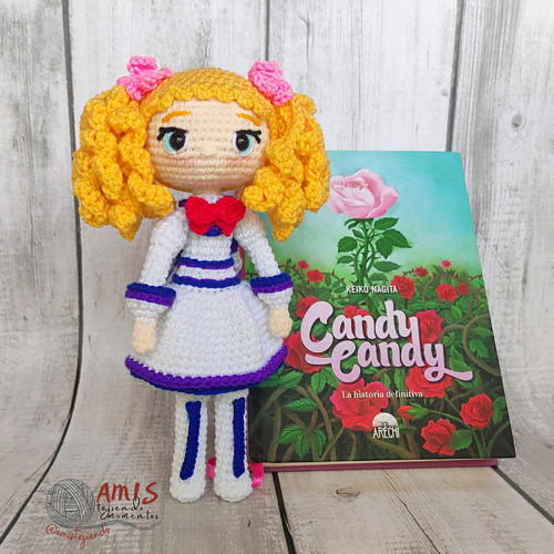 Ravelry Candy Candy Amigurumi pattern by Esmeralda V. Z.