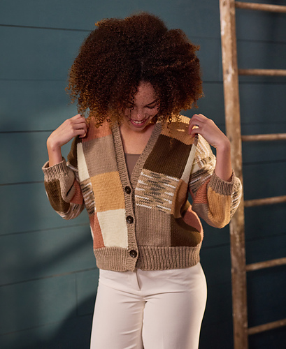 Ravelry: Colorblock Cardigan pattern by Amy Gunderson
