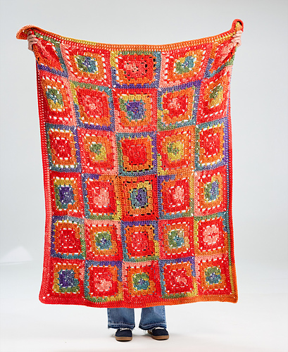 Color Motif Blanket