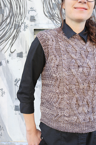 Clara Cables Vest - Amy Gunderson