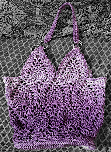 Posh Pineapples Hobo Bag