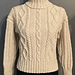 Diamond Cable Pullover pattern