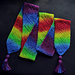 Infinite infinity scarf pattern 