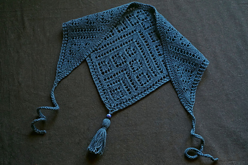 Baltic Sea bandana (knit)