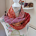Chevron Moss Stitch Advent Scarf pattern 