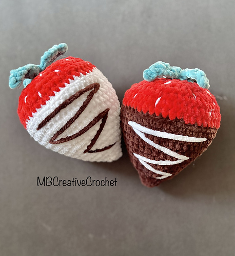 Ravelry: Chocolate Covered Strawberry pattern by Stacy Palka