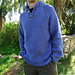 Chunky Sweater with Collar or Stand-up Neck pattern 