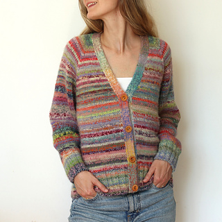 HAPPY Cardigan Maxi, (Colour codes 3 + 6)