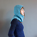 Vera hooded scarf pattern