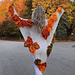 Maple 3D Leaf - Shawl pattern
