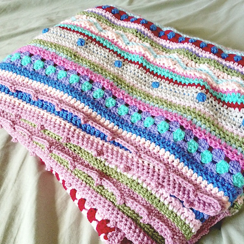 As-We-Go Stripey Blanket 다른 모습 6