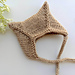 Kitty Toy Hat pattern