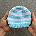 Striped Newborn Beanie pattern