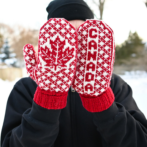 Canada Mittens