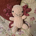 Rosie the Axolotl pattern 