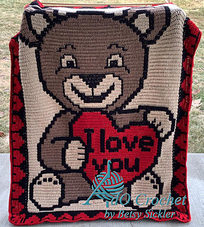 Teddy Baby Blanket pattern