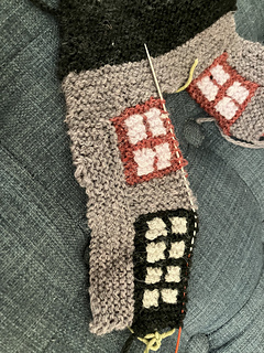 How I pick up stitches on smaller circular needle
