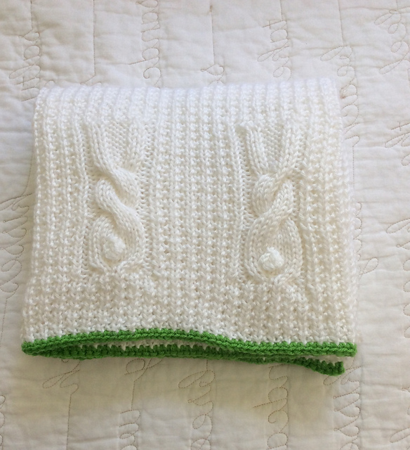 Ravelry Heirloom bunny blanket No.3, No.4, No.5
