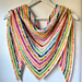 Speckled Scrappy Shawl pattern