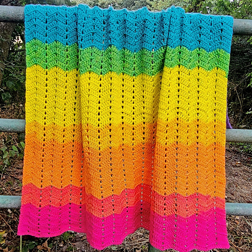 Dapple Ripple Baby Blanket