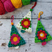 Festoon Christmas Tree Decoration pattern