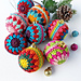 Easy Granny Christmas Baubles pattern 