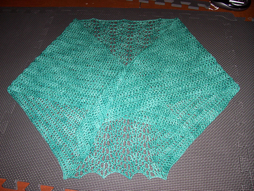 Cedar River Flow Shawlette photo 1