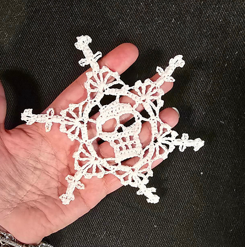 Skull Snowflake