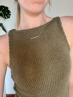 Size XXS of the Olive Top (I'm usually size S)