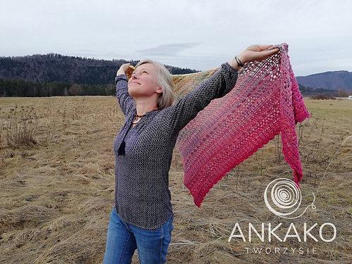 Sjal fra en kant - Anna Studencka