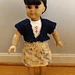 Simple Shrug and Skirt pattern 