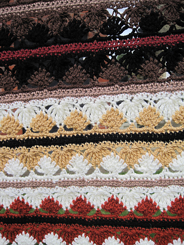 Zig Zag Afghan #80208AD photo 2