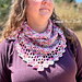 Tribbey Triangle Scarf pattern 