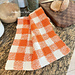 Fall Gingham Kitchen Towel pattern