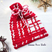 Plaid Christmas Gift Bag pattern