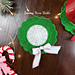 Christmas Wreath Coaster pattern